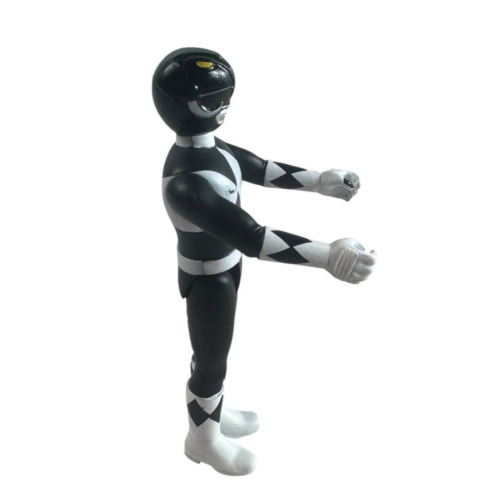 Super7 Power Rangers Black Ranger ReAction Figure 3.75 inch Action Figure - Picture 4 of 7